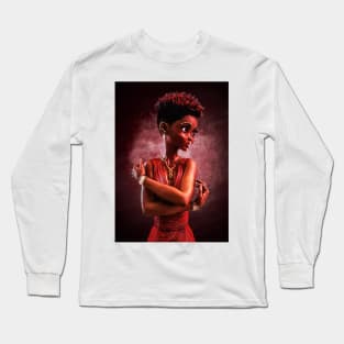 Cute black girl Long Sleeve T-Shirt